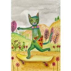 Pelcasa Pizza Cat Multicolour Poster 70x100cm