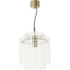 IKEA STOCKHOLM 2025 Glass/Brass Pendellampa ∅ 38cm