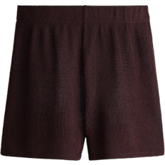 H&M Knitted Shorts - Dark Brown