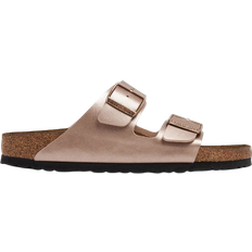 Suede Sandals Birkenstock Arizona Birko-Flor Two-Strap Sandals - Copper
