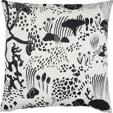 IKEA STOCKHOLM 2025 Kuddöverdrag Vit, Svart (50x50cm)