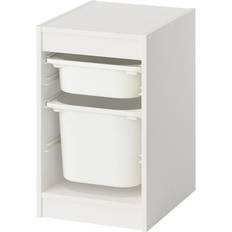 Orange Förvaringslådor Barnrum IKEA Trofast Storage with Boxes
