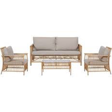 Vila Utemöbler Vila Neel Loungeset, 1 Bord inkl. 2 Stolar & 1 Soffor