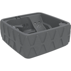 Hot Tubs AquaRest Spas Hot Tub Discover Elite 500 - Graystone with Black Cover
