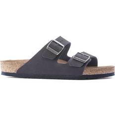 Birkenstock Arizona Vegan Synthetics - Desert Dust Indigo Blue