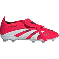 Adidas predator tongue adidas Junior Predator Elite Fold Over Tongue Firm Ground Football Boots - Lucid Red/Cloud White/Core Black