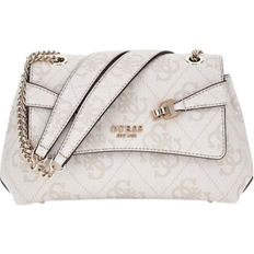 Guess Lorelei 4G Logo Crossbody - White