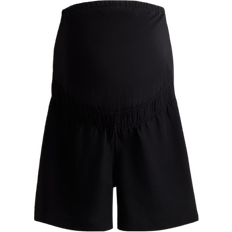 H&M Mama Linen Blend Shorts Black (1255697001)