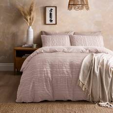 Dunelm Alton Duvet Cover Beige (230x220cm)