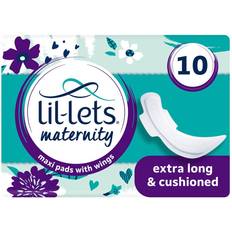 Lil-Lets Maxi Maternity Pads with Wing 10-pack