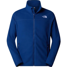 L Overtøj The North Face Men's 100 Glacier Full Zip Fleece Jacket - Estate Blue