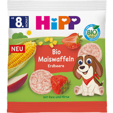 Hipp Baby Snack Corn Waffles Strawberry 23g
