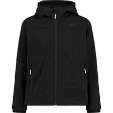 Cmp fleece CMP Boy's Softshell Fleece Jacket - Black (3A00094U-901)