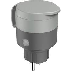 Tomas de Corriente & Interruptores Hama Outdoor enchufe WLAN control aplicación 2300W gris