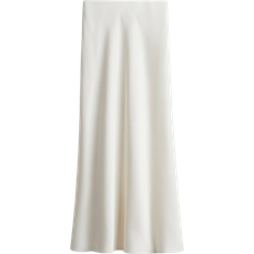 Recycled Fabric Skirts H&M Maxi Skirt - White