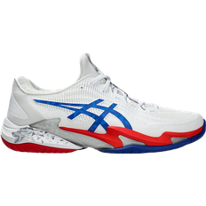 Racket Sport Shoes Asics Court Ff Novak Clay Shoes White Man