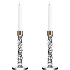 Inredningsdetaljer Orrefors Carat Steel Ljusstake 24.2cm 2st