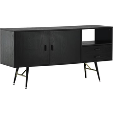 Utdragbara lådor Sideboards Venture Home Gold Black Sideboard 160x80cm