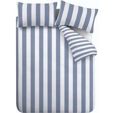 Catherine Lansfield Cove Duvet Cover Blue (200x200cm)