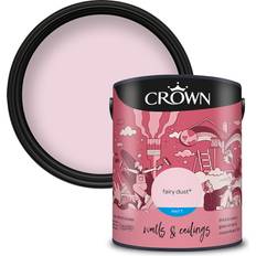 Crown Walls & Ceilings Matt Emulsion Fairy Dust 5L Wall Paint