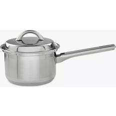 John Lewis Classic Stainless Steel Lidded Saucepan