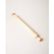 Rolling Pins Farmhouse Pottery Vintage 19.0 H x 1.87 W in Brown in Maple Rolling Pin