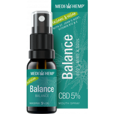 CBD Oils MEDIHEMP Organic Balance Mouth Spray 5% CBD