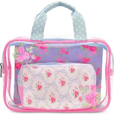 Cosmetic Bags Iscream Ditsy Floral Cosmetic Bag Trio - Multi