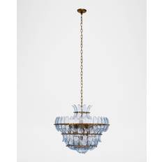 Lighting Jamie Young Arcade 10-Light Blown Glass Chandelier 26" Pendant Lamp