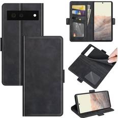 Google Pixel 9 Pro Fold Covers med kortholder Skalo Google Pixel 6 Premium Wallet Flip Cover