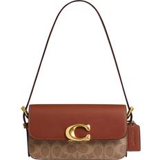 Beige Väskor Coach Zoe Shoulder Bag - Brun