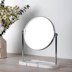 Dunelm Dressing Tables Dunelm Marble Effect Free Standing Mirror with Tray Dressing Table