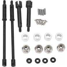 Propellers RC Accessories Jojomino 4mm Widen Steel Drive Stub Axles CVD Joint Shaft Upgrade Parts for 1/24 RC Crawler Axial SCX24