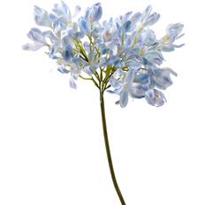 Truly Agapanthus Flower Stem H71cm Light Blue Artificial Plant