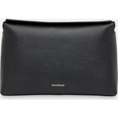 Whistles Fia Foldtop Clutch Bag - Black