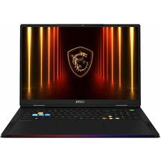 MSI Laptops MSI 18 Inch Gaming Laptop 3840 x 2400 AMD Ryzen 9 9955HX3D 2 TB SSD