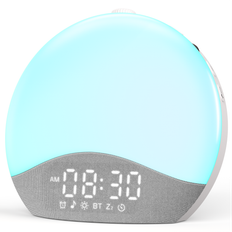 Alarm Clocks ecozy Sunrise Alarm Clock 26 Soothing Sounds