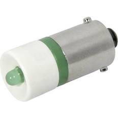 Signal Lights CML 18602251 LED Indicator Light Green BA9s 12 V DC 12 V AC 2400 mcd