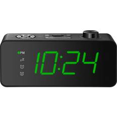 Alarm Clocks Insignia Digital AM/FM Dual Alarm Clock with 4-Level Dimmer