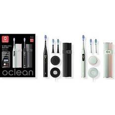 Oclean Grøn Elektriske tandbørster Oclean Eltandbørste Electric Toothbrush X Ultra 20 S Duo Set