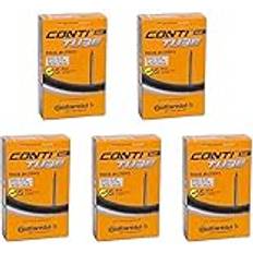 Continental Cykelslangar Continental Race 28 700 x 20-25c Cykel Innerrör Presta 80 mm Lång Ventil Paket Med 5 Svart