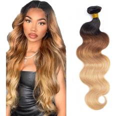 Blonde Hair Wefts Royal Impression Royal Impression 12A Grade Ombre Bundles 22 Inch