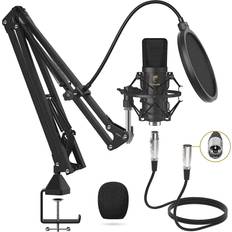 Tonor XLR Condenser Microphone Professional Cardioid Studio Mic Kit