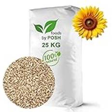 Posh 25 kg Solrosfrön Skalade Runt