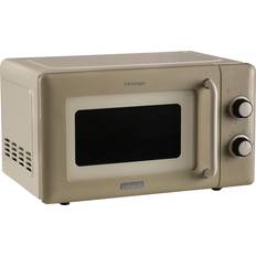 Ariete AR3960 Cream 20L Vintage Mechanical Microwave 800W
