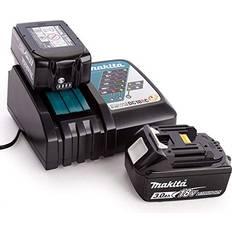 Makita Batteries & Chargers Makita Genuine BL1830B 18V LXT 3.0Ah Batteries Twin Pack