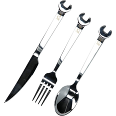 Kniv og gaffel set KS Tools 11100 Bestick-set, 3-delar Bestickset 3st