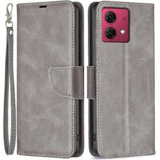 Motorola Moto Edge 50 Ultra Wallet Cases Veanxin Motorola Moto G84 5G Anti-Scratch Stand PU Leather Phone Cover Wallet