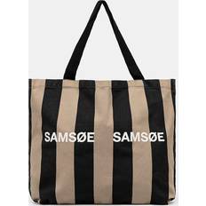 Shopper Frinka - Greige/Sort/Hvid