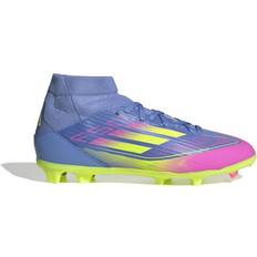 32 Fodboldstøvler adidas F50 League FG/MG - Blue Fusion/Lucid Lemon/Lucid Pink